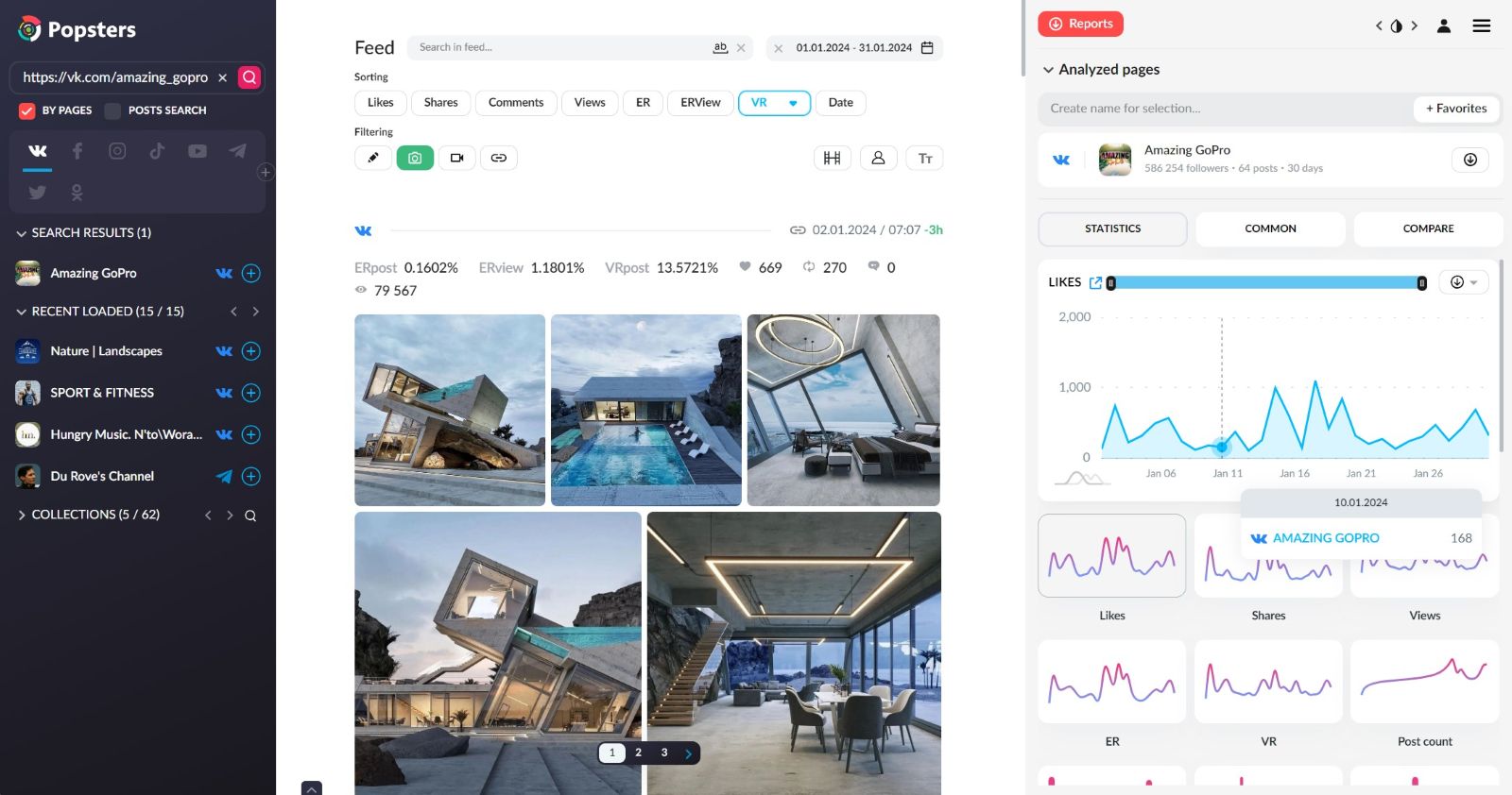 VK analysis software